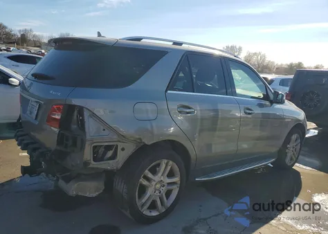 2015 Mercedes-Benz Ml 350 4Matic z USA, uszkodzony, nr VIN 4JGDA5HB3FA514375